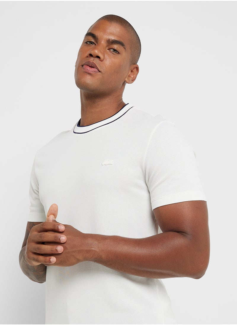 LACOSTE Essential Crew Neck T-Shirt  - Image 3