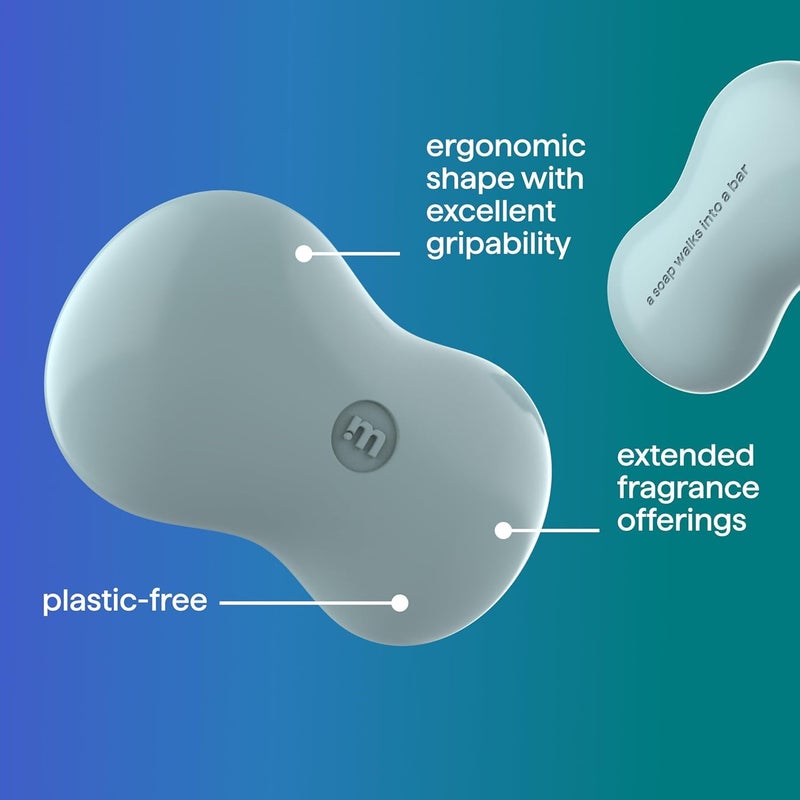 Method Bar Soap, Sea + Surf, Plastic Free, 2 bars, 5oz each - Image 3