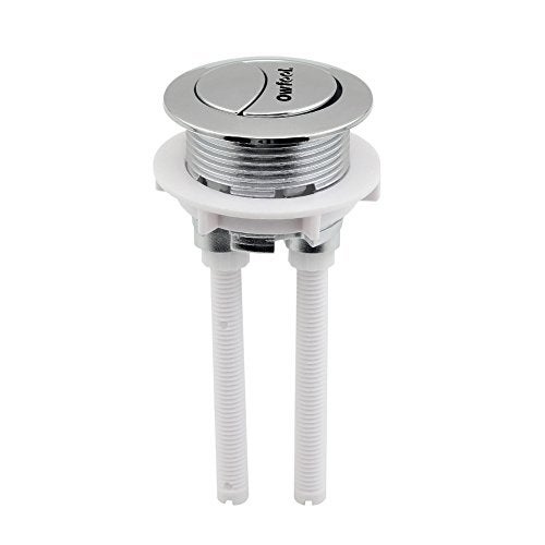 Owfeel Dual Push Flushing Toilet Button Toilet Tank Button 38 mm Toilet Button Replaced Flush Button with Thread Diameter - Image 1