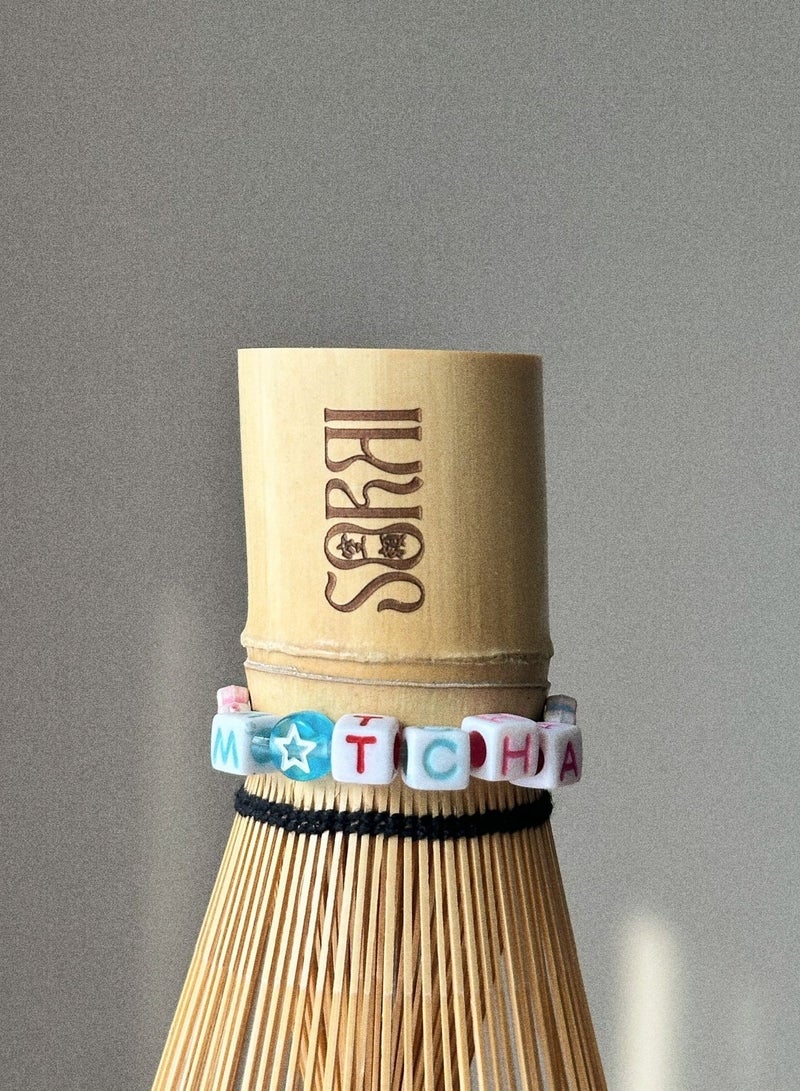 SORAI Charm Chasen – Handmade Bamboo Matcha Whisk, Traditional Japanese Tea Ceremony Tool - Image 2
