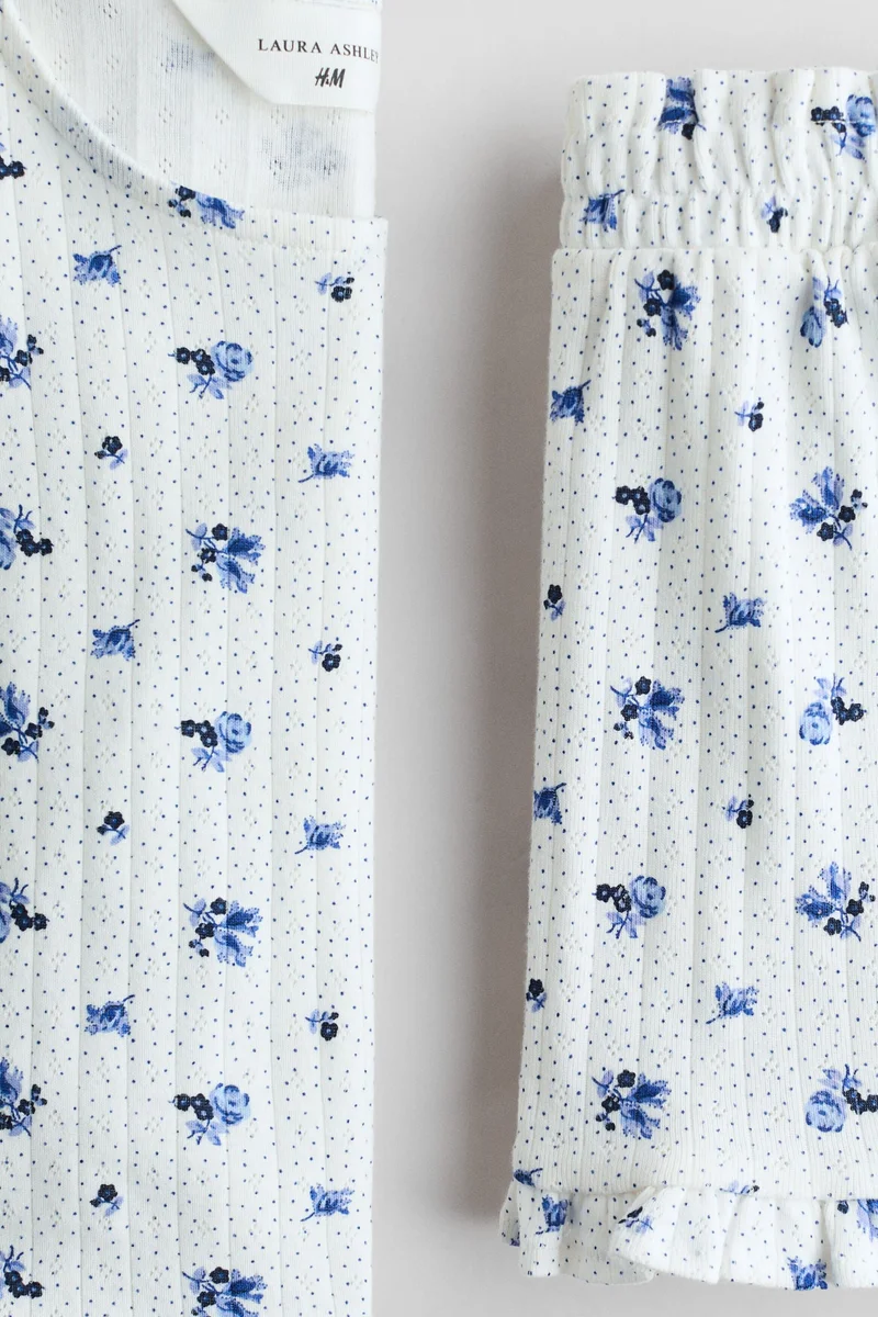 H&M Cotton pointelle pyjamas