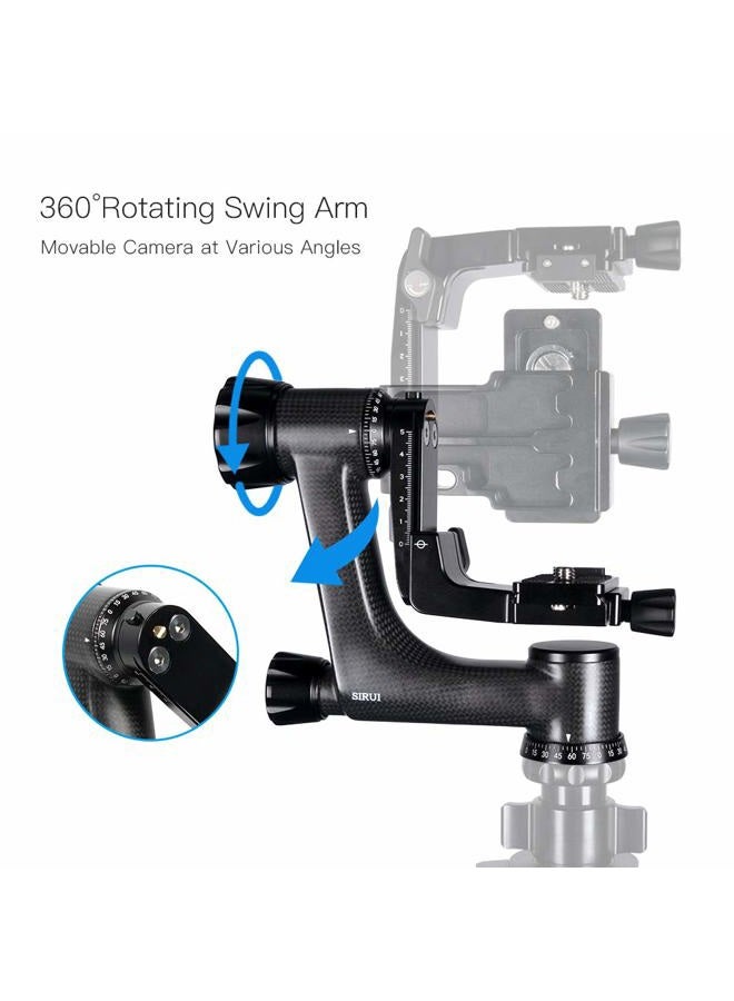 SIRUI PH-Series Carbon Fiber Gimbal Head (PH-10) - Image 3