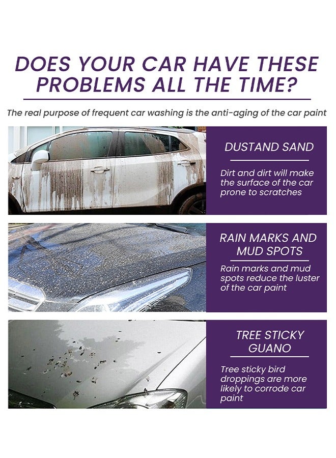 EELHOE Shine Armor Waterless Wash - Fast car Ceramic Coating Spray, Plastic Parts refurbisher, Fast fine Scratch Repair, car Scratch Nano Repair Spray,High Protection Crystal Coating 100ml - Image 4