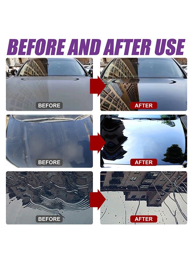 EELHOE Shine Armor Waterless Wash - Fast car Ceramic Coating Spray, Plastic Parts refurbisher, Fast fine Scratch Repair, car Scratch Nano Repair Spray,High Protection Crystal Coating 100ml - Image 5