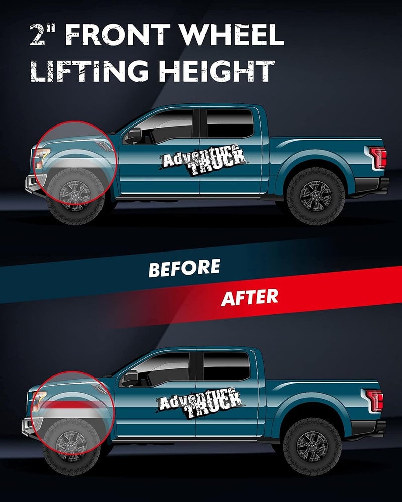 KAX 2" Front Leveling Lift Kit for Tacoma 1995-2004 & 4Runner 1996-2002 - Image 4