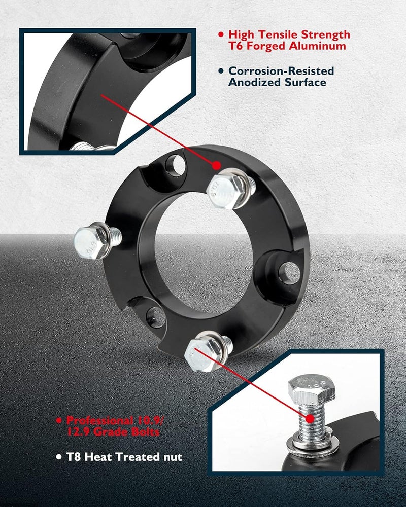 KAX 2" Front Leveling Lift Kit for Tacoma 1995-2004 & 4Runner 1996-2002 - Image 5