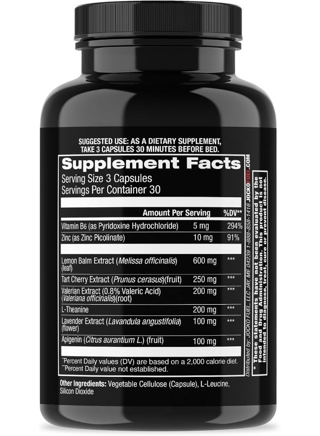 Jocko Fuel Good Night Sleep Aid Capsules for Adults - Image 2