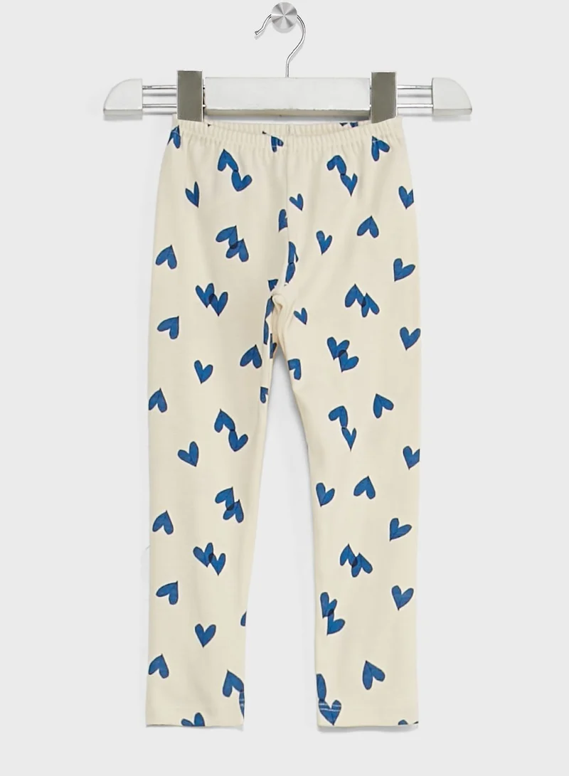 Petit Bateau Kids Aop Pyjama Set