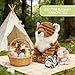 MorisMos Tiger Stuffed Animal with Babies Plush Set Realistic Mommy Stuffed Tiger Plush with 3 Baby Cubs Inside Wild Zoo Animal Toys for Kid Toddler Christmas Decor Birthday Gift Jungle Themed Party - Image 4