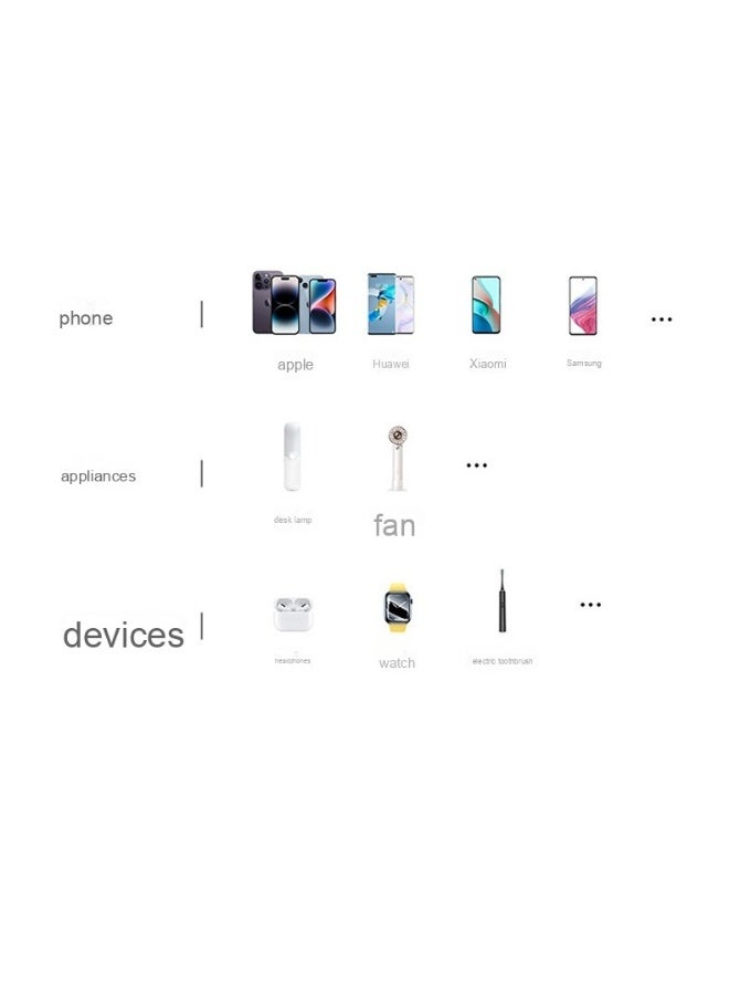 10,000mAh Mini Power Bank with Super Fast Charge and Built-in Cable - Image 3