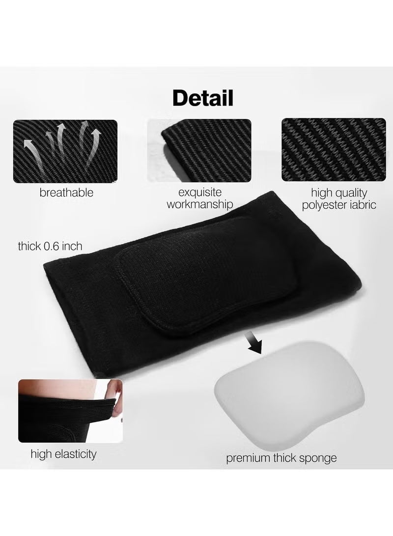وسادات ركبة ناعمة وجيدة التهوية للكرة الطائرة والرقص وكرة القدم واليوغا وكرة السلة والتزلج - وسادات ركبة واقية للبالغين والأطفال - Image 4