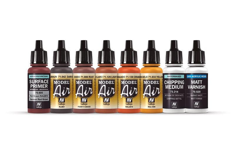 Vallejo Rust and Chipping Effects Colors, 17ML - Image 2