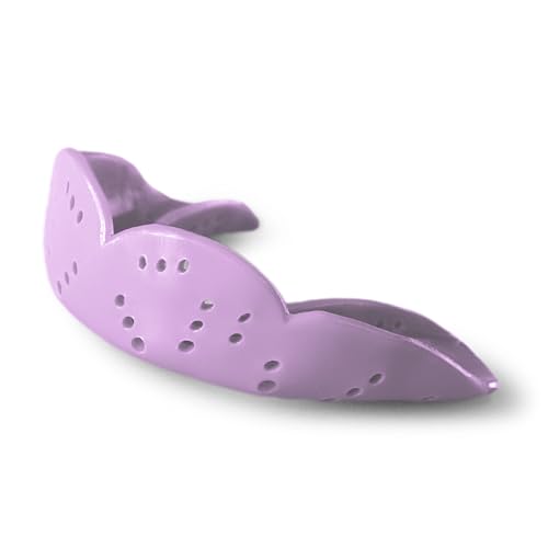 SISU Aero Small Mouthguard, Lucky Lavender - 1.6mm Thin - Custom-Molded Fit - Slim Design - Remoldable Up to 20 Times - for Team Sports - Non Toxic - Image 1