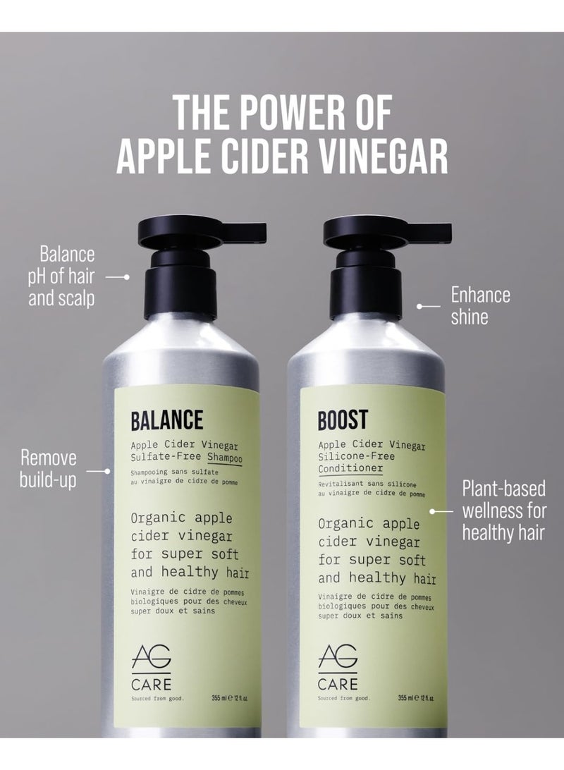 AG Care AG Care Balance Apple Cider Vinegar Sulfate-Free Shampoo, 12 Fl Oz - Image 3