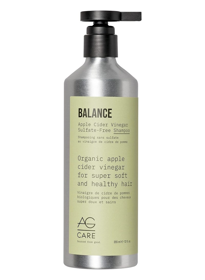 AG Care AG Care Balance Apple Cider Vinegar Sulfate-Free Shampoo, 12 Fl Oz - Image 1