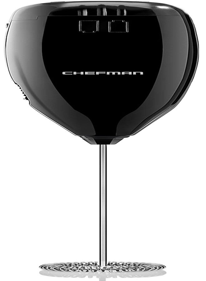 Chefman Handheld Electric Milk Frother Create Foam for Coffee, Cappuccinos, & Lattes, Mix Matcha & Protein Powder, Cordless & Compact, Stainless Steel Wand, Battery Operated - Image 1