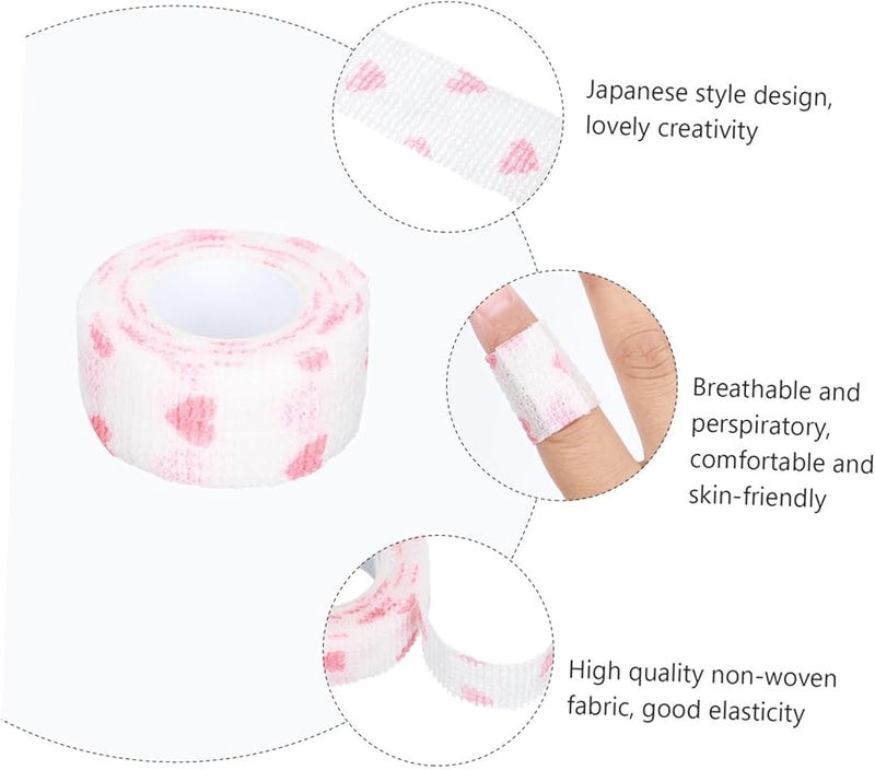 10 لفات من اللفائف اللاصقة المتماسكة غير المنسوجة لحماية مفاصل الأصابع والكاحل - Image 4