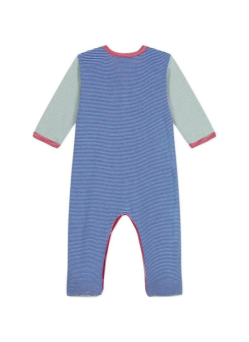 بيتي باتو Babies' stripy cotton pyjamas