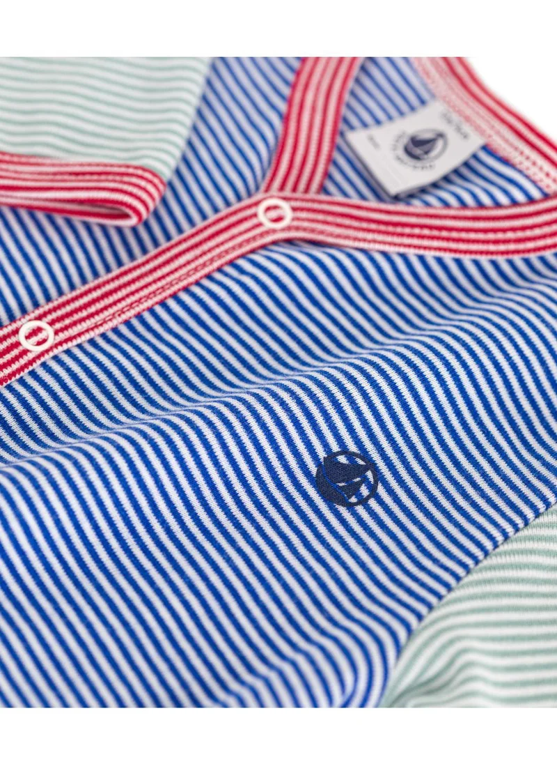 بيتي باتو Babies' stripy cotton pyjamas