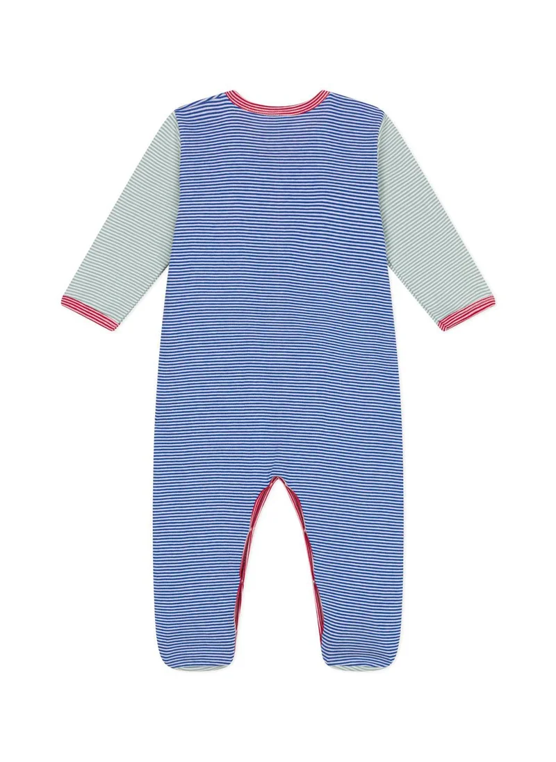 بيتي باتو Babies' stripy cotton pyjamas