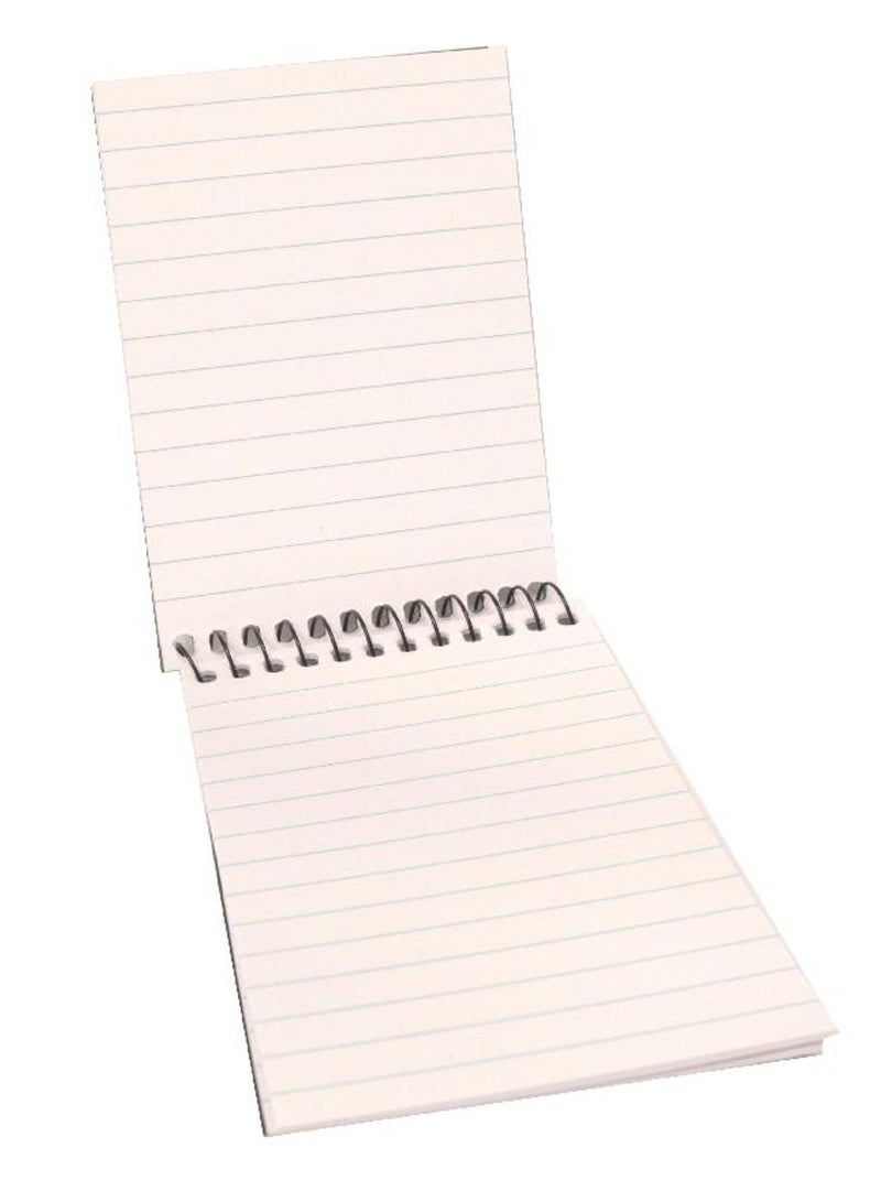 2-Piece A7 Spiral Bound Memo Notebook