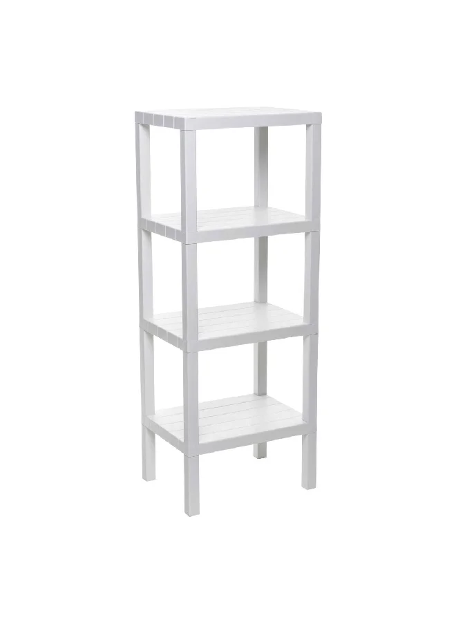 TATAY 4-Layer Floor Caddy White 100 x 38 x 29 cm 4481001