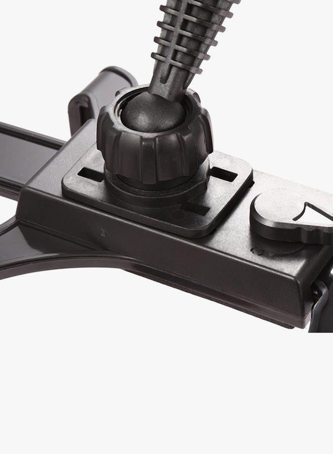 Adjustable Car Headrest Mount Holder For iPad/Tablet Black - Image 4