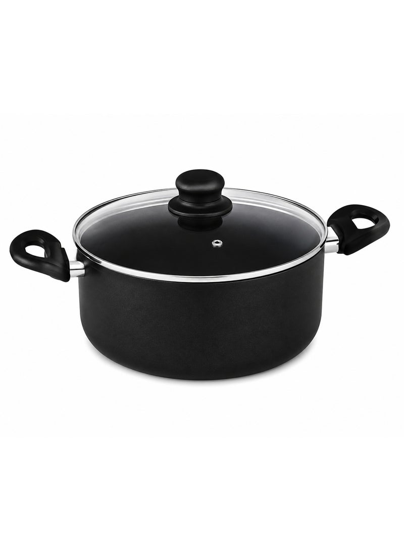 Lamart Aluminium Casserole With Lid 24 Cm - Image 1