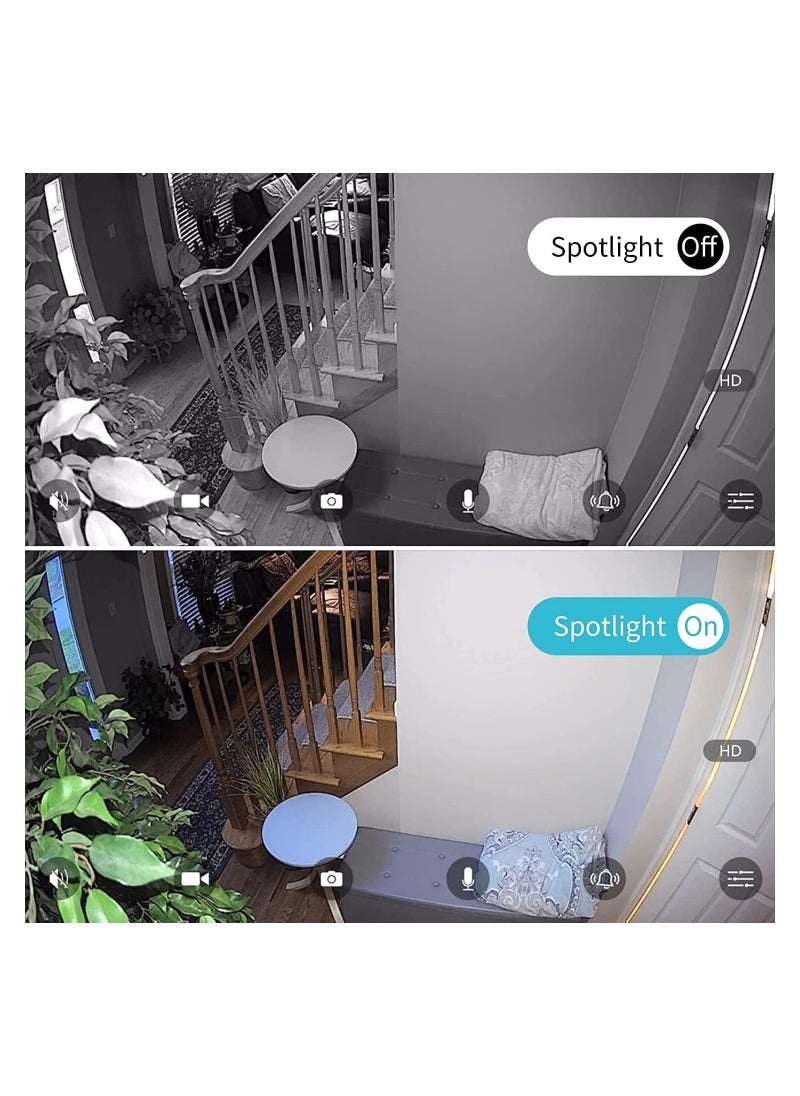 SYOSI - Security Cameras, Outdoor/Indoor Camera for Home Security,  2.5K/4MP Wireless Cameras, AI Motion Detection, Color Night Vision, 2-Way Talk, Cloud/SD Card Storage, Support Alexa & 2.4G WiFi - Image 1