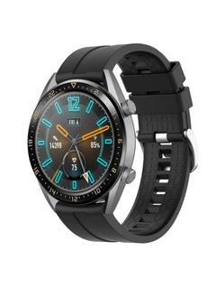 Generic Strap Silicone Band 20MM For Samsung Gear Sport/ Samung Watch 4/Watch 5 /Watch 5 Pro /S2 classic/active 2 40mm 44mm/Amazfit GTS 3/ GTS 4/4 Mini/Bip 3/Pro/GTS 2 mini/GTS 2e/Bip U/U Pro  - Image 1