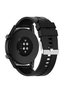 Generic Strap Silicone Band 20MM For Samsung Gear Sport/ Samung Watch 4/Watch 5 /Watch 5 Pro /S2 classic/active 2 40mm 44mm/Amazfit GTS 3/ GTS 4/4 Mini/Bip 3/Pro/GTS 2 mini/GTS 2e/Bip U/U Pro  - Image 4