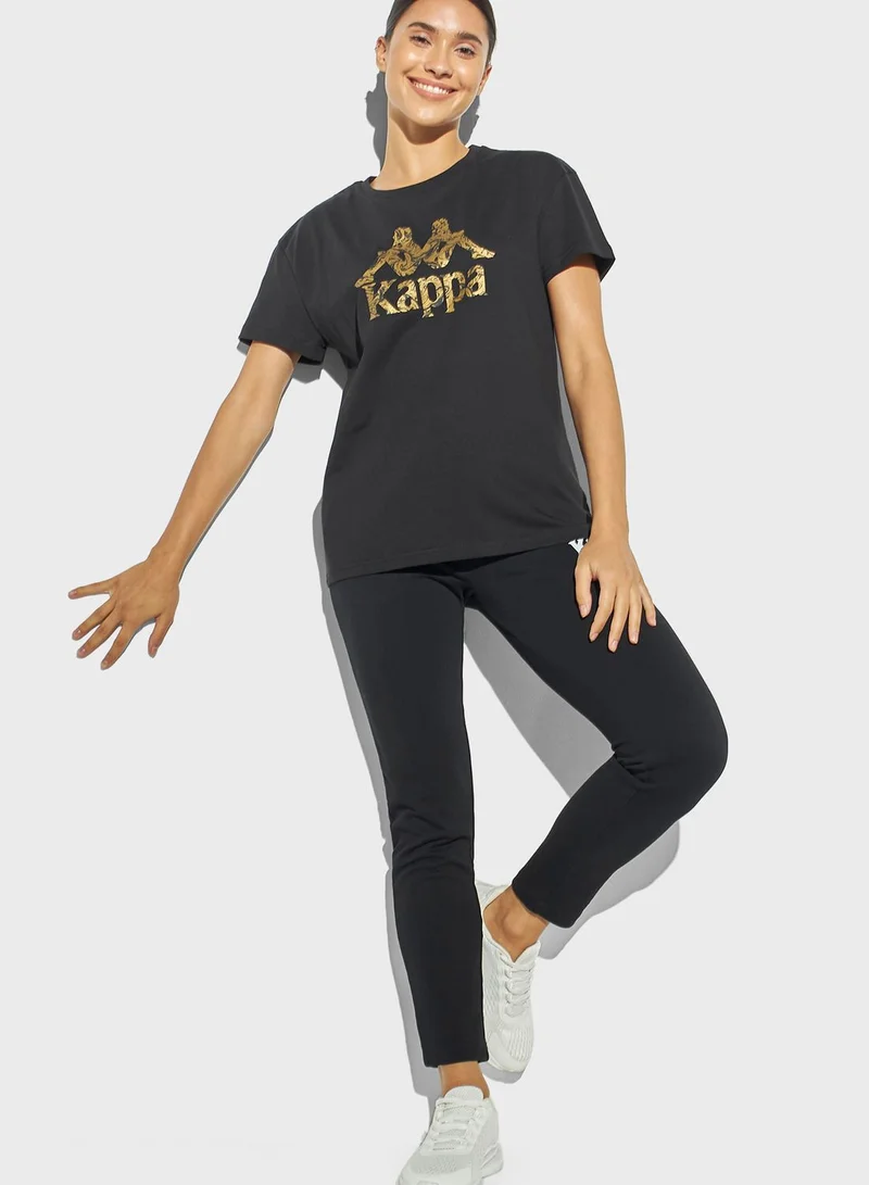 Kappa Logo Print T-Shirt