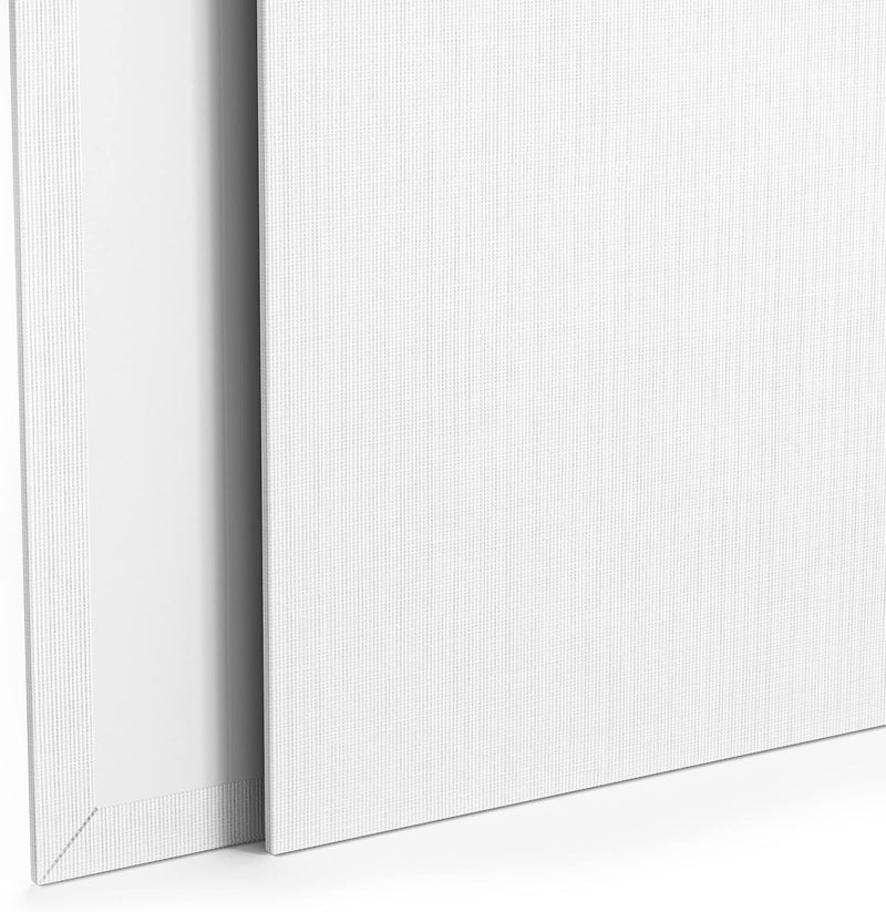 GOTIDEAL Canvases for Painting, 3x5 inch of 24, Professional Primed White Blank Flat Canvas Panels- 100% Cotton Artist Canvas Boards for Acrylics Painting, Oil Watercolor Tempera - Image 4
