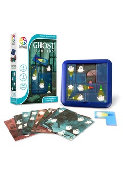 SmartGames SmartGames Ghost Hunters Travel Game for Kids and Adults, a Spooky, STEM Focused Cognitive Skill-Building Brain Game - Brain Teaser for Ages 6 & Up, 60 Challenges  - Image 1