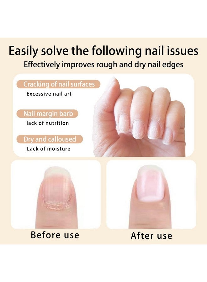 SULLMAR Cuticle Oil Pen Sweet Almond Nail Growth Serum And Repair Treatment Hydrating Oil For Dry Cuticles And Skin Cuticle Buddy Revitalize Nails With Radiant Nail Growth Oil (6Pcs Pens) - Image 3