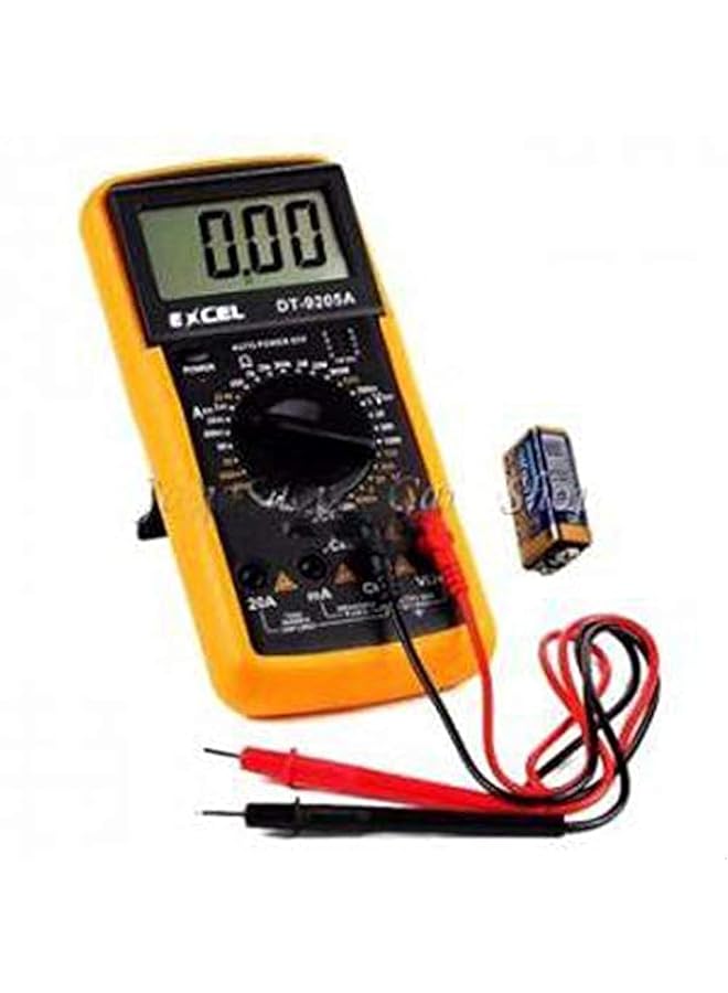 Excel Digital Multimeter Voltmeter Avometer With Digital Screen To Check And Measure The Voltage