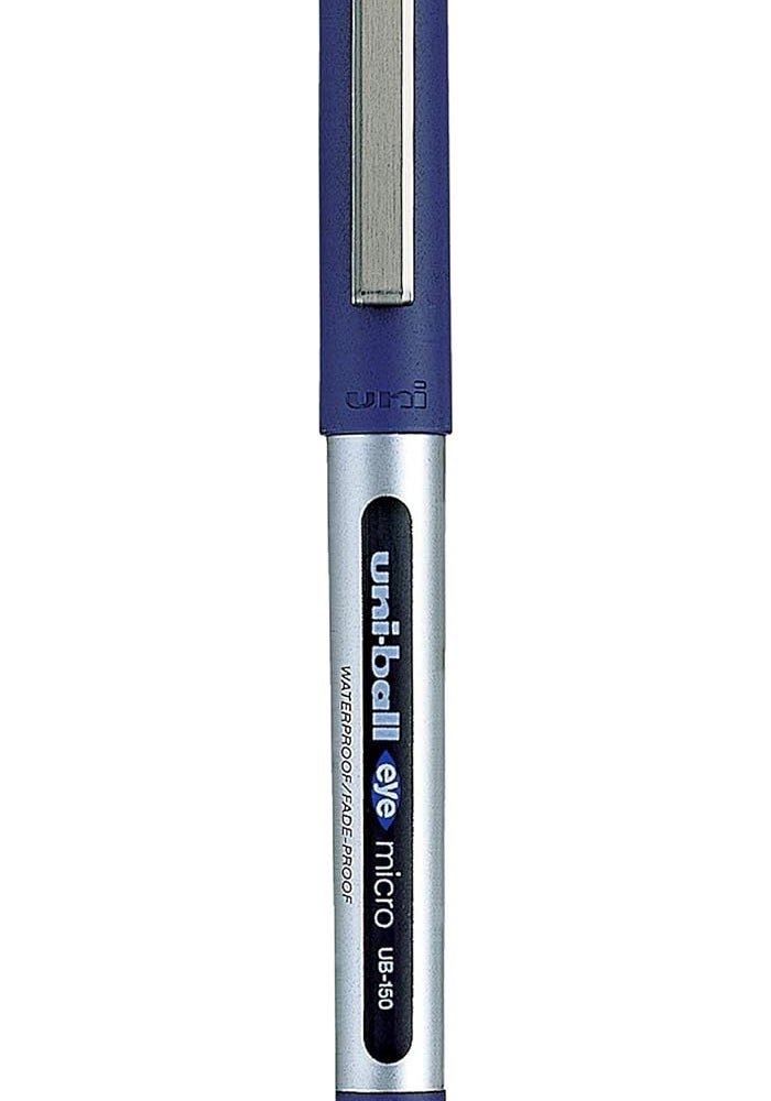 Uniball Uni-ball Eye Micro Gel Ink Pen Set - 10 Pcs - Blue - Image 5