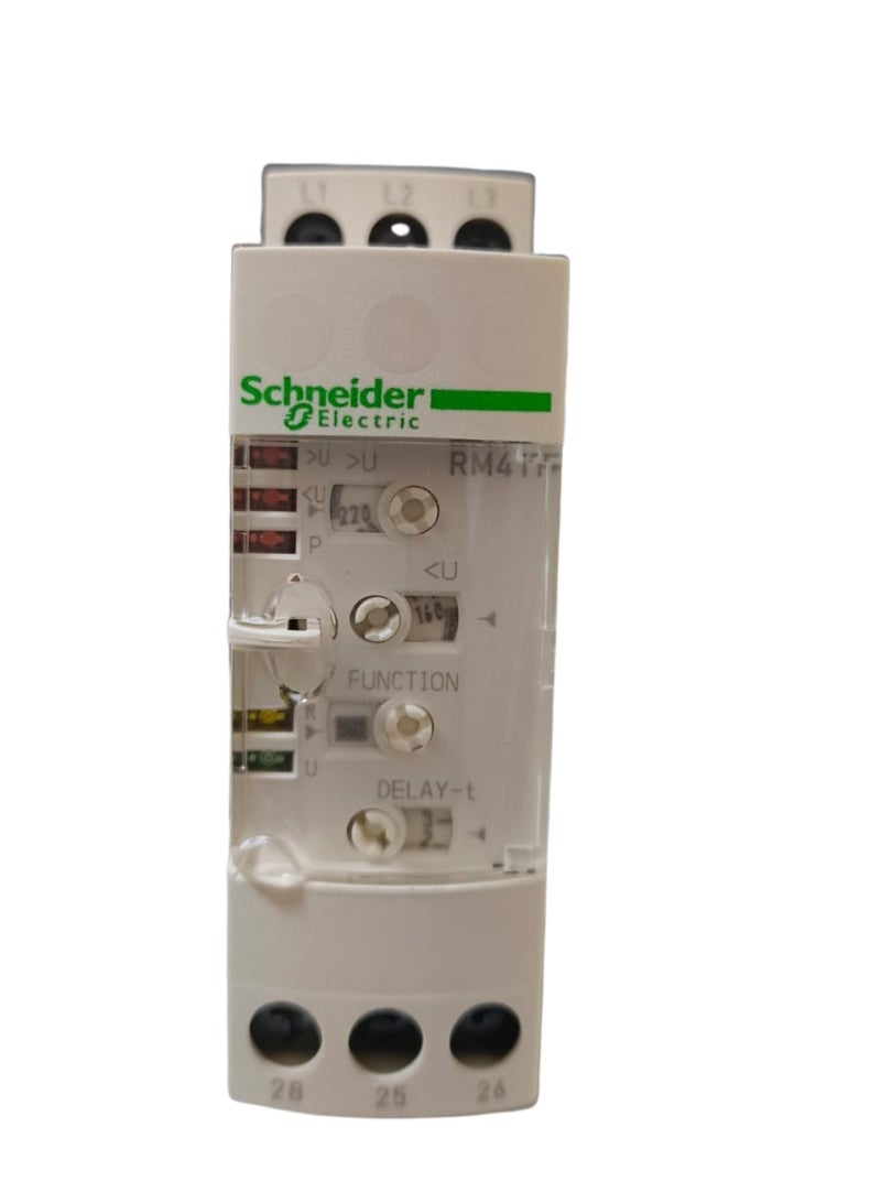 Schneider Electric RM4TR31: Three-Phase Network Control Relay Protecting Your Three-Phase Motors and Equipment. - Image 1