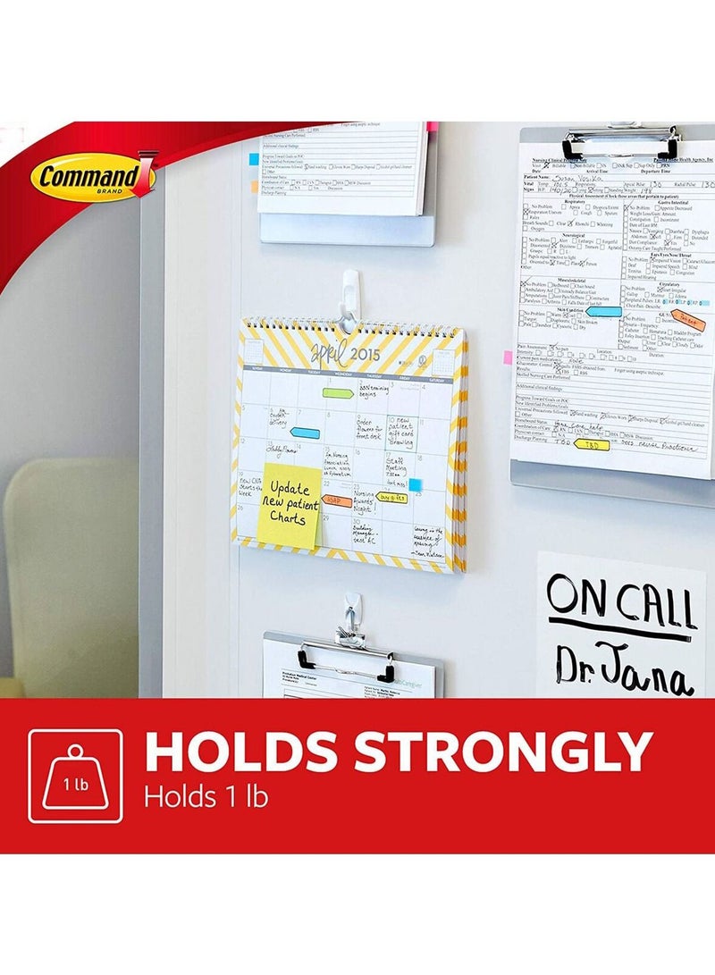 Command 2 Piece Utility Hook White Small - Image 2