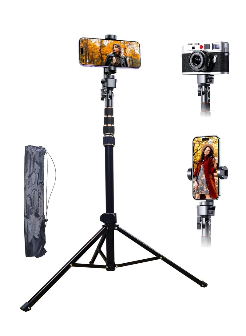 Professional Camera Tripod with 360° Rotation - Stable Flip Lock & Lightweight Aluminium Legs for Photography - Image 1