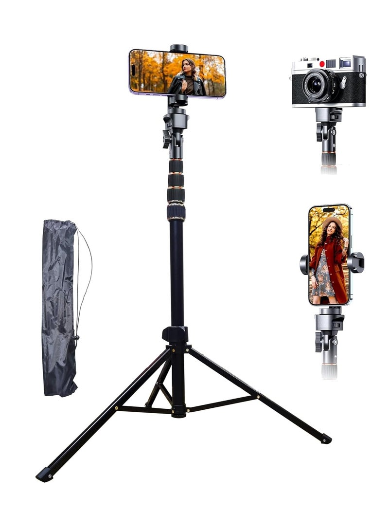 Professional Camera Tripod with 360° Rotation - Stable Flip Lock & Lightweight Aluminium Legs for Photography - Image 4