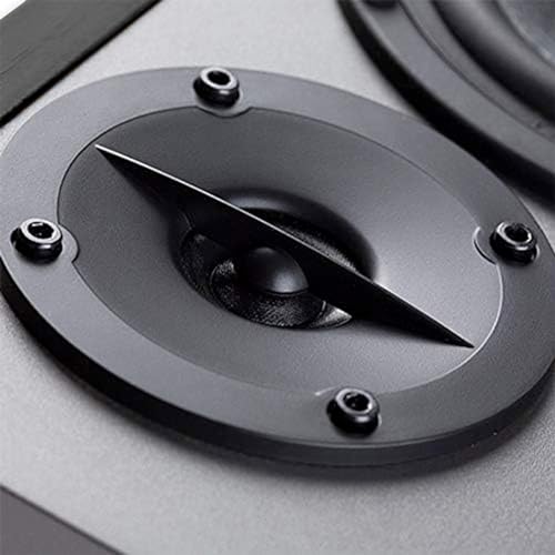 Edifier R1280T Powered Bookshelf Speakers - 2.0 Active Near Field Studio Monitor Speaker - Black - 42 Watts RMS - Image 4