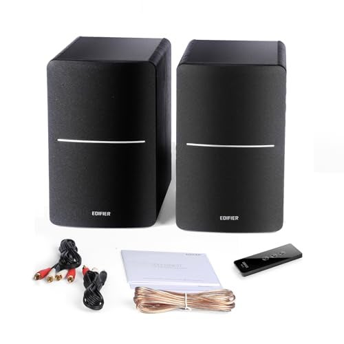 Edifier R1280T Powered Bookshelf Speakers - 2.0 Active Near Field Studio Monitor Speaker - Black - 42 Watts RMS - Image 5