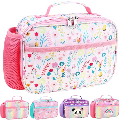 RHCPFOVR Kids Lunch Bag - Insulated Lunch Box for Boys Girls,Washable Lunch Bag and Reusable Toddler Leak-proof Lunchbox for School and Daycare - Image 1