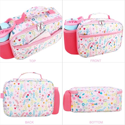 RHCPFOVR Kids Lunch Bag - Insulated Lunch Box for Boys Girls,Washable Lunch Bag and Reusable Toddler Leak-proof Lunchbox for School and Daycare - Image 5