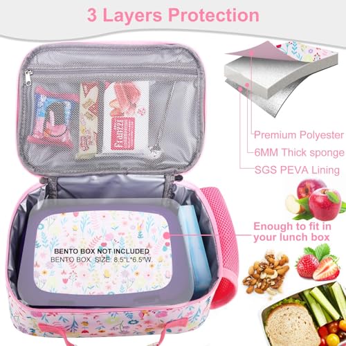 RHCPFOVR Kids Lunch Bag - Insulated Lunch Box for Boys Girls,Washable Lunch Bag and Reusable Toddler Leak-proof Lunchbox for School and Daycare - Image 4