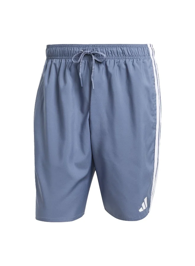 adidas Adidas 3S Bld Sh 8In Blue Swim Shorts Swimwear For Men