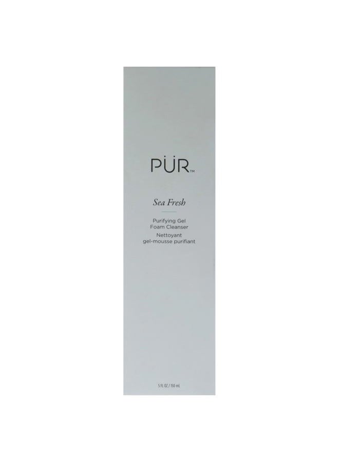 Pur PÜR Beauty Sea Fresh Purifying Gel Foam Cleanser, Algae, Sea Kelp, Antioxidants, 5 FL oz - Image 5
