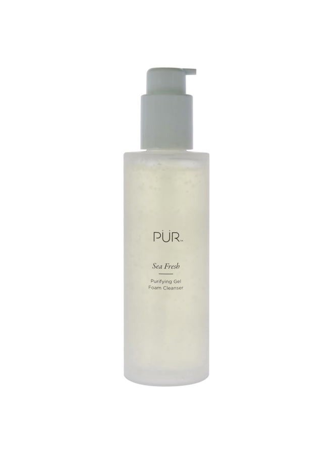 Pur PÜR Beauty Sea Fresh Purifying Gel Foam Cleanser, Algae, Sea Kelp, Antioxidants, 5 FL oz - Image 2