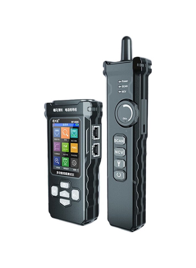 Slight Rat Jingmingshu Nf-8506 Cable Tester, Poe Tester, Network Speed Tester, Ip Scanner, All-In Cable Tester, Network Tester, Cable Tracker, Ping Tester - Image 3